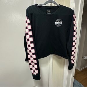 Hollister cropped long sleeve